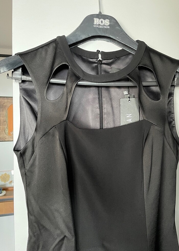 Siyah elbise - Görsel 2