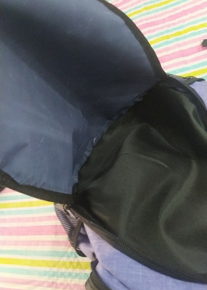 Lila sırt çantası  - Görsel 4