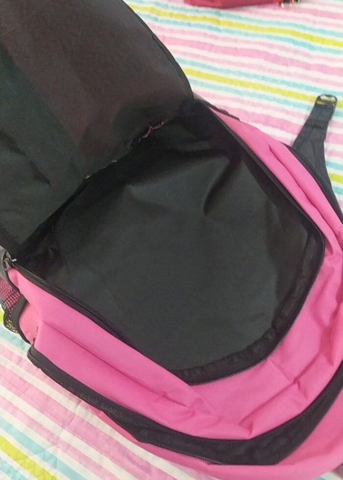 Pembe sırt çantası  - Görsel 4