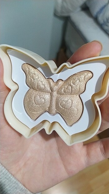 Beyaz-gold highlighter - Görsel 5