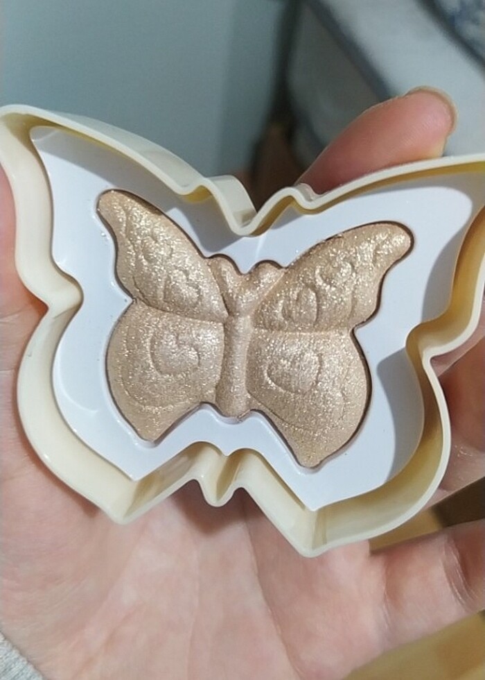 Beyaz-gold highlighter - Görsel 5