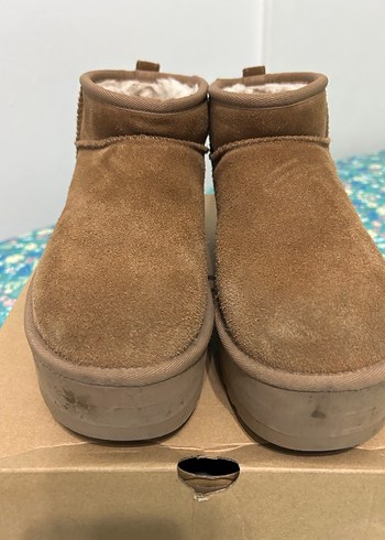 Ugg Ugg Taba Kadın Süet Platform Bot