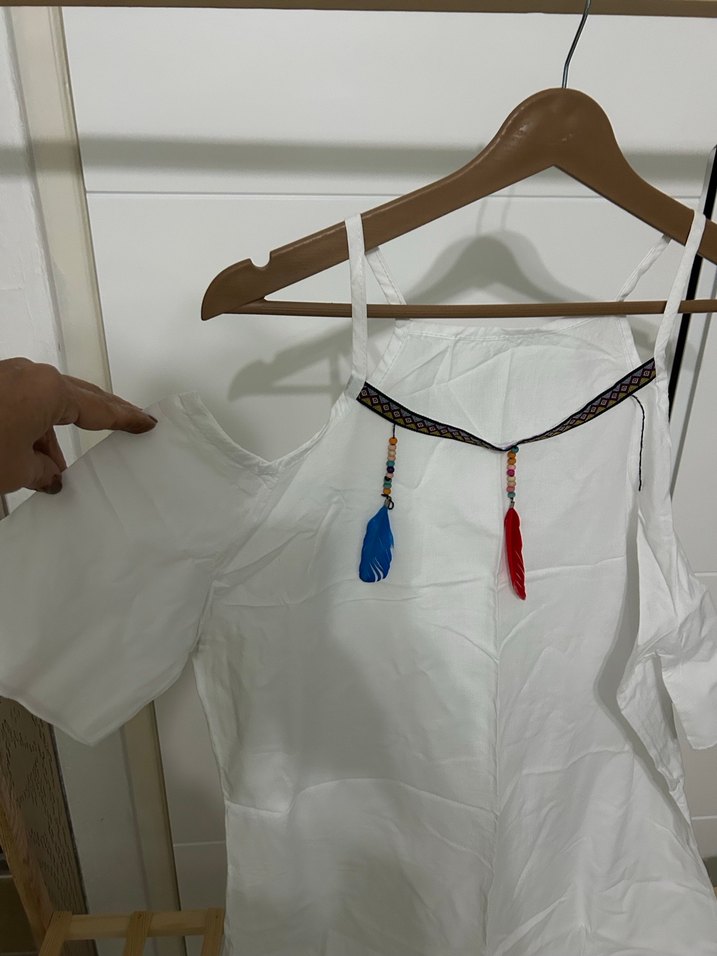 Beyaz mayo ve bikini üstü - Görsel 2