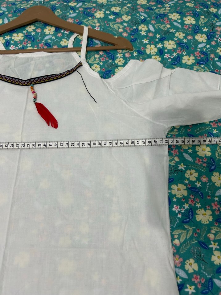 Beyaz mayo ve bikini üstü - Görsel 5