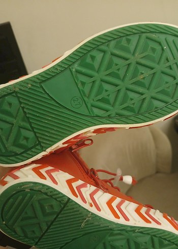 Benetton Kırmızı kız Erkek Çocuk Spor Ayakkabı bot - Görsel 3