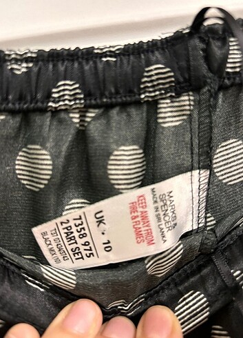 Saten pijama altı - Görsel 2