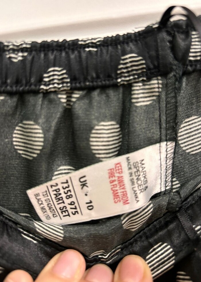 Saten pijama altı - Görsel 2