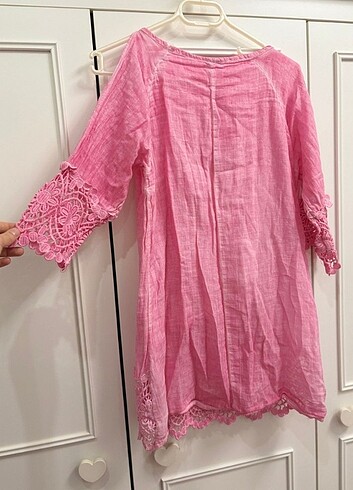 İpek keten bluz - Görsel 2