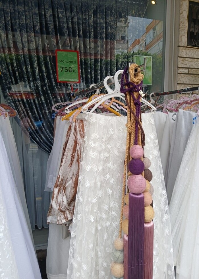 Al tak hazır perde tül fon tek fiyat 550tl - Görsel 3