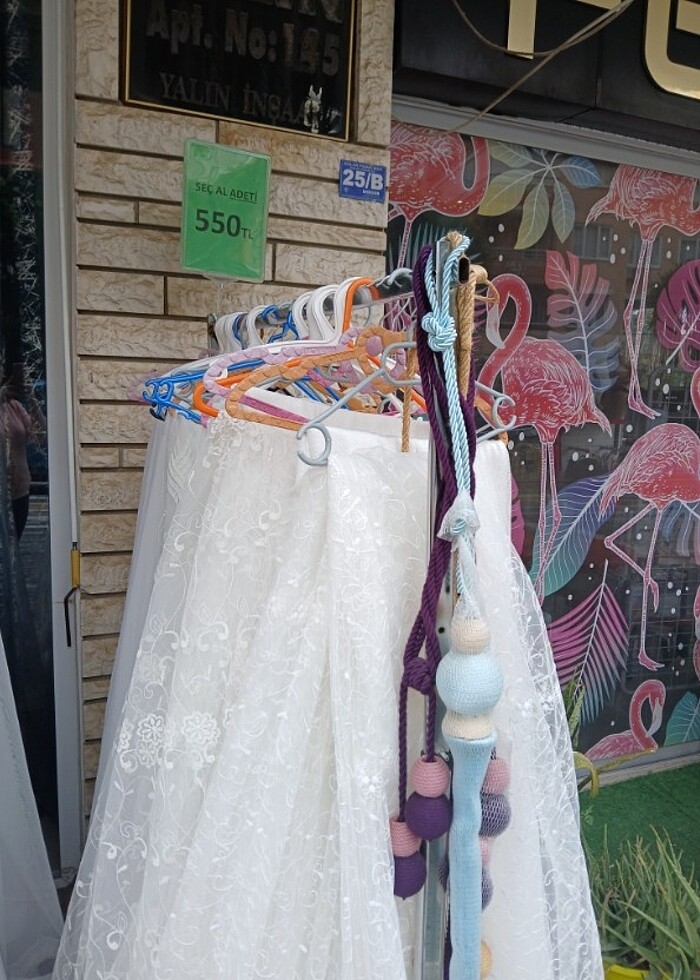 Al tak hazır perde tül fon tek fiyat 550tl - Görsel 4