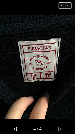 Pull and Bear sweatshirt
