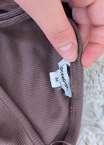 Boncuk Detaylı Kahverengi Straplez Bustiyer - Görsel 6