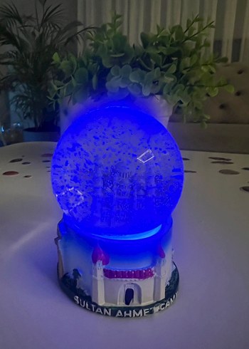 Renkli Sultan Ahmet Camii Kar Küresi - Görsel 4