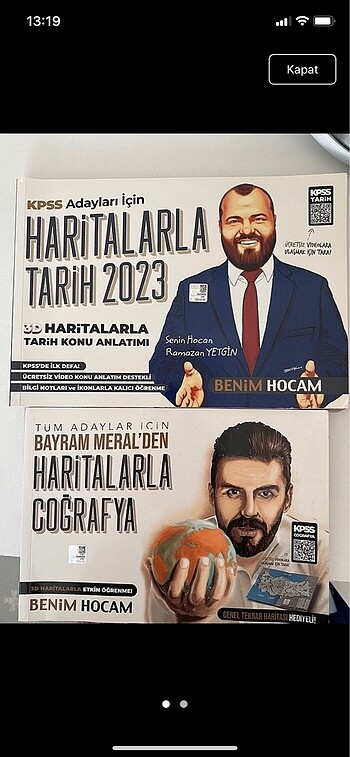 Haritalarla coğrafya ile tarih
