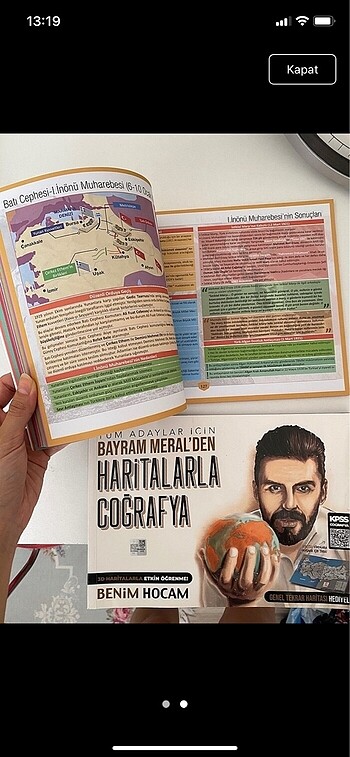  Haritalarla coğrafya ile tarih