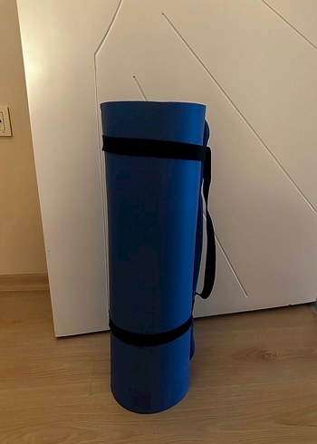 Penti Koyu Mavi Fermuarlı Spor Sütyeni ve yoga matı