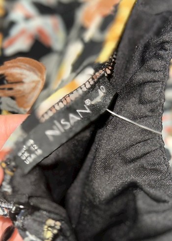 Çiçek Desenli Bohem Midi Elbise - Görsel 2