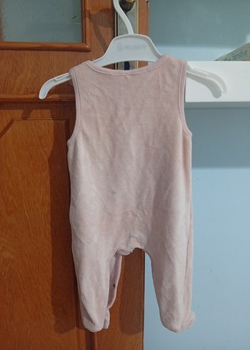 Pembe Örgü Bebek Kız Tulum - Görsel 4