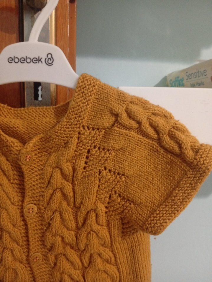 erkek bebek yelek - Görsel 3