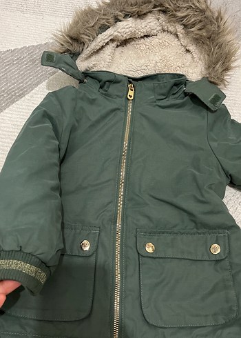 Kürklü kız bebek Mont, - Görsel 3