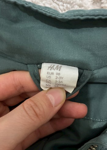 Kürklü kız bebek Mont, - Görsel 2