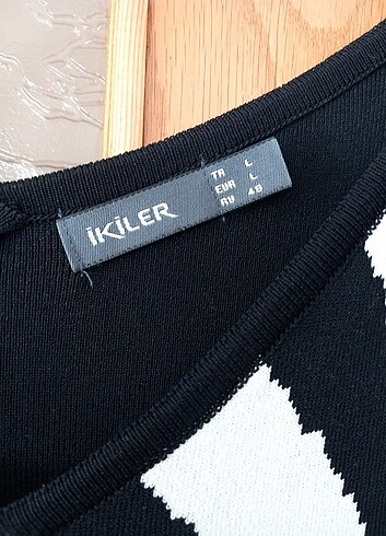l Beden İkiler Triko Elbise