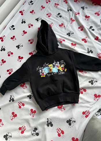 24-36 Ay Beden siyah Renk Siyah sweatshirt çocuk