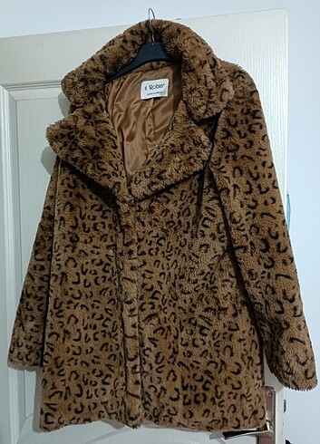 Leopar peluş kürk