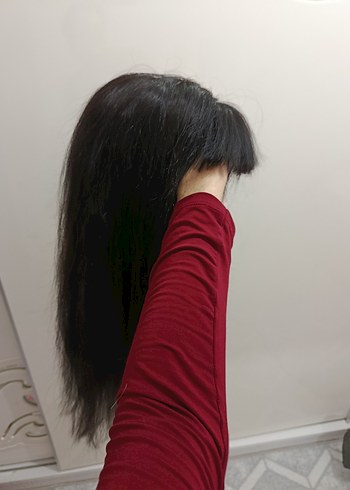 gerçek saç peruk - Görsel 2