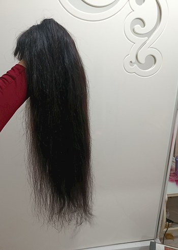 gerçek saç peruk - Görsel 3