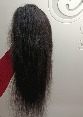 gerçek saç peruk - Görsel 4