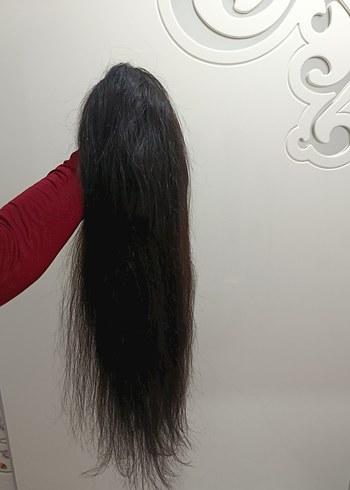 gerçek saç peruk - Görsel 5