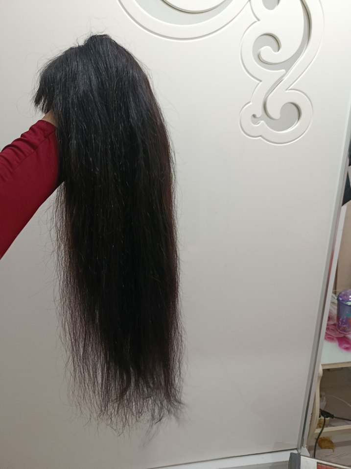 gerçek saç peruk - Görsel 3