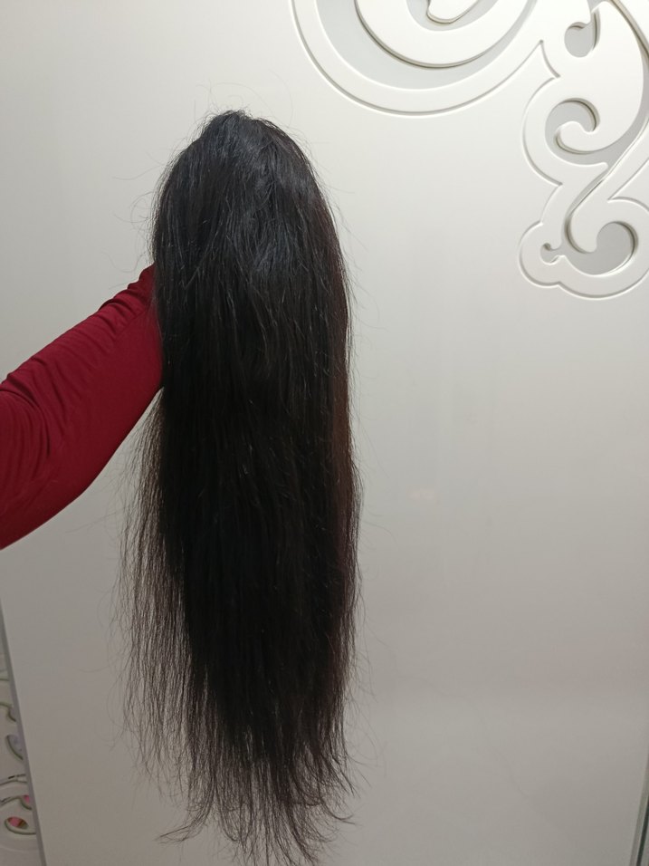 gerçek saç peruk - Görsel 5