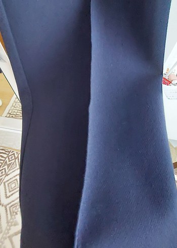 xxl Beden Kadın Lacivert Denim Kumaş Pantolon