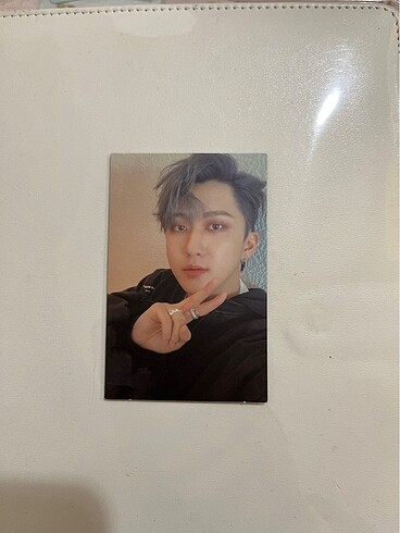 Stray kids changbin photocard