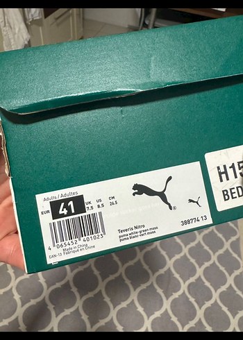 Puma Gri Beyaz Bağcıklı Kadın Spor Ayakkabı