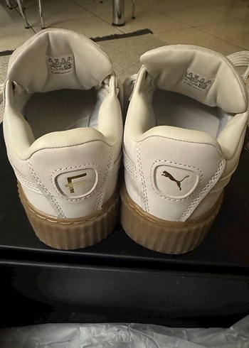 40 Beden beyaz Renk Fenty x Puma Ekru Kadın Spor Ayakkabı