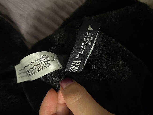 s Beden siyah Renk Zara bomber ceket