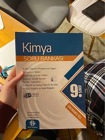 Bilgi sarmal kimya 9. Sınıf soru bankası
