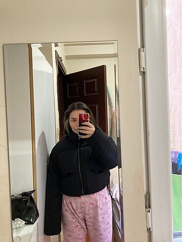 Pull and bear şişme mont