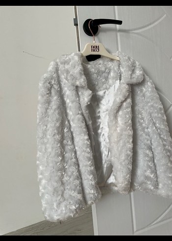 gelinlik üzeri için kürk - Görsel 3