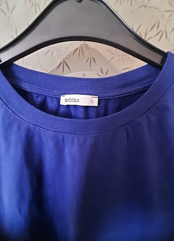 Addax Addax mavi kısa tişört