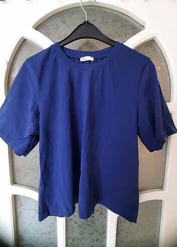 Addax mavi kısa tişört