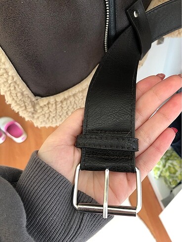 m Beden kahverengi Renk Zara biker mont
