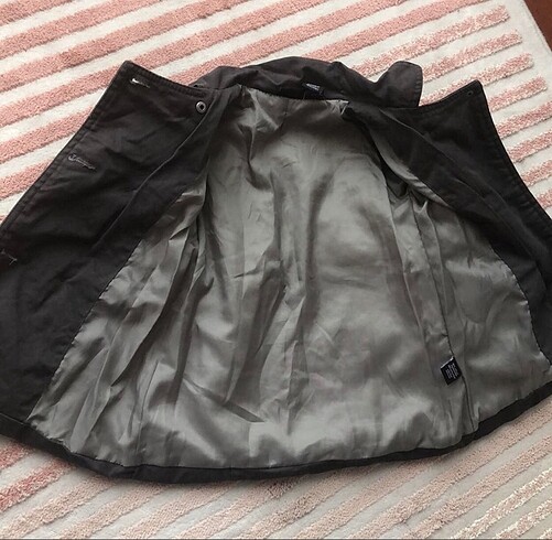24-36 Ay Beden gri Renk Calvin Klein# kızçocuk# kaban#mont#pardesü