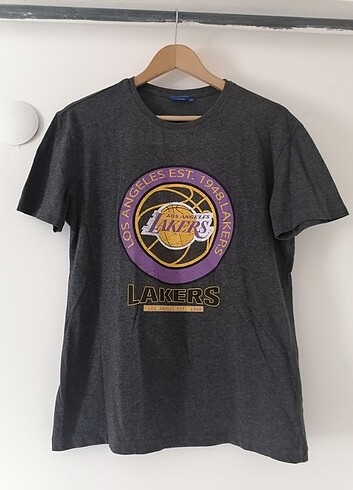 DeFacto Lisanslı Lakers tshirt 