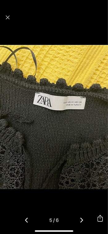 Zara hırka - Görsel 8