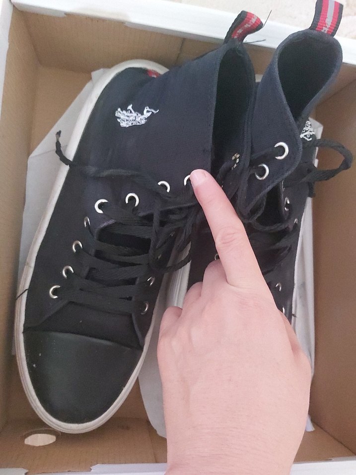 U.S. Polo Assn. Siyah Yüksek Platform Kadın Spor Ayakkabı - Görsel 4