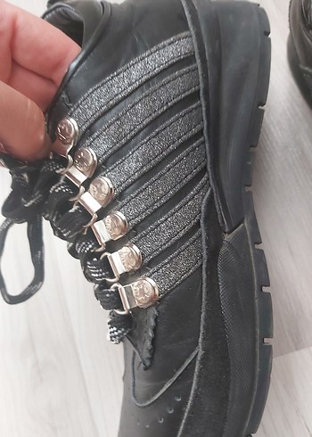 DSQUARE92 Siyah Kadın Spor Ayakkabı - Görsel 3